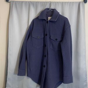 Wilfred Purple Ghana Merino Wool Jacket in Like New Condition